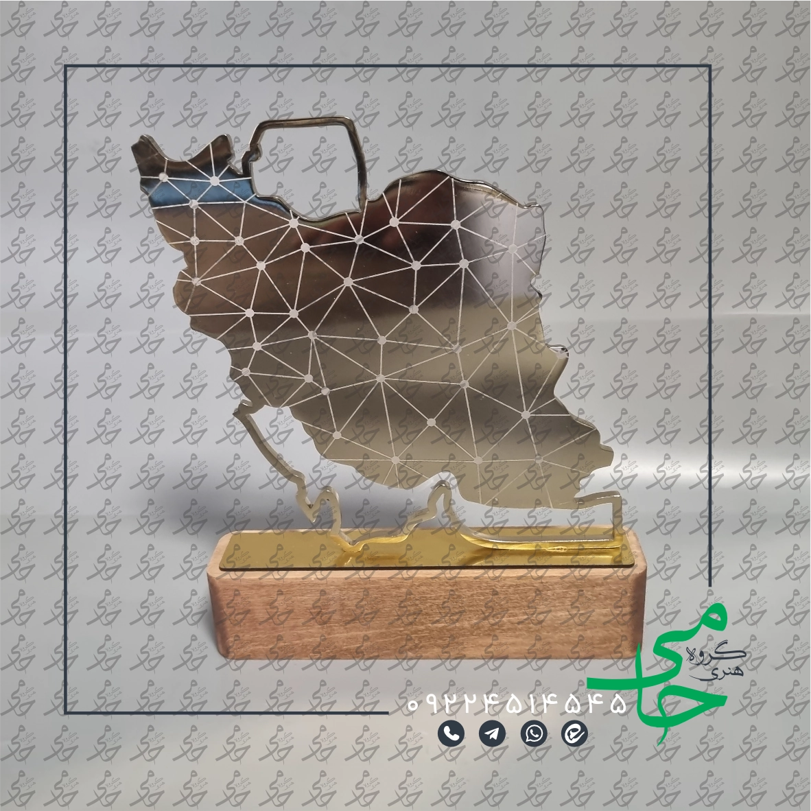 تندیس فلزی a42-1
